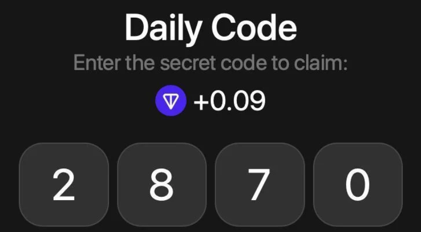 TonHash Daily Secret Code 2 June 2025
